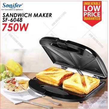 

NEW,Sonifer sandwich maker 6048 pemanggang sandwich Roti