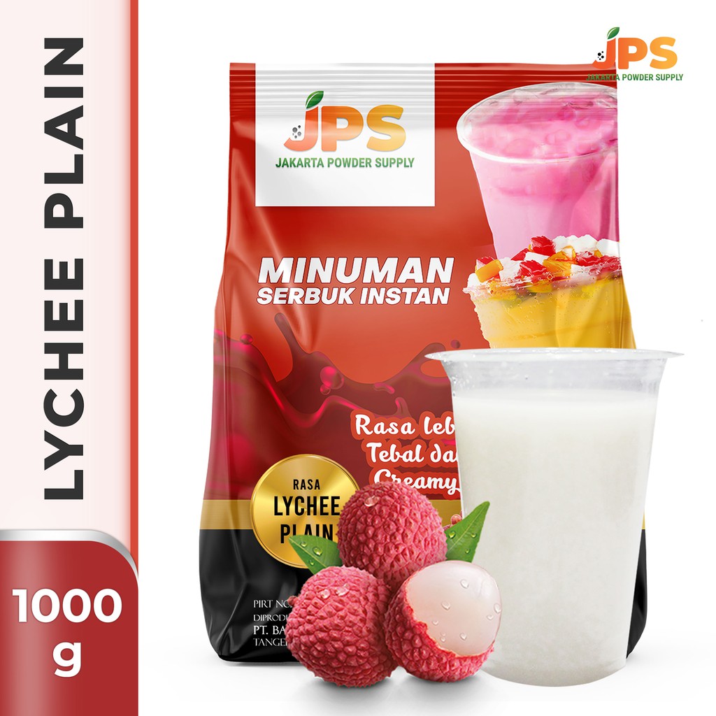 

Bubuk Minuman Lychee Plain 1 Kg jps