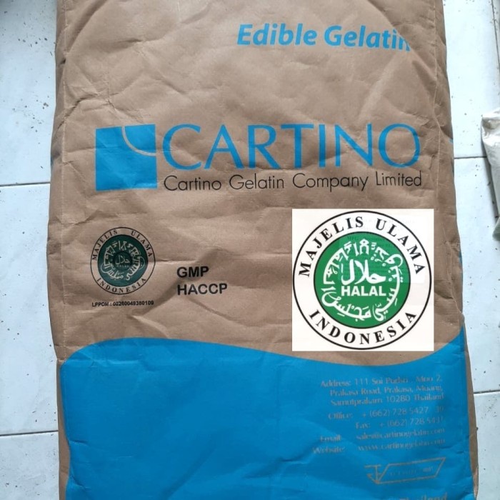 

Siap Kirim Bubuk Gelatin/ Gelatine Powder- 1Kg / Halal