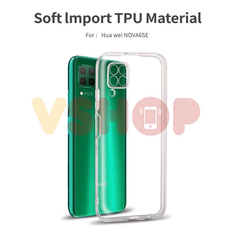 SOFTCASE TRANSPARAN HUAWEI NOVA 6 SE PREMIUM CLEAR SOFT CASE