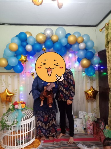 ( Termurah ) Couple Batik Tunik Cantik Brokat Tile Wilona