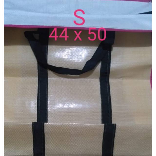 Tas terpal polos tebal S/tas laundry/tas serbaguna