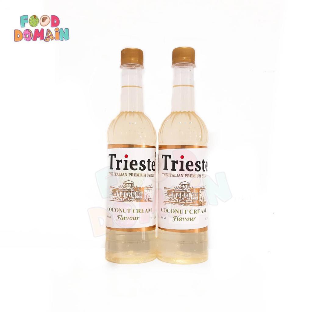 

Trieste Syrup Coconut Cream - Sirup Rasa Kelapa Krim - 650ml