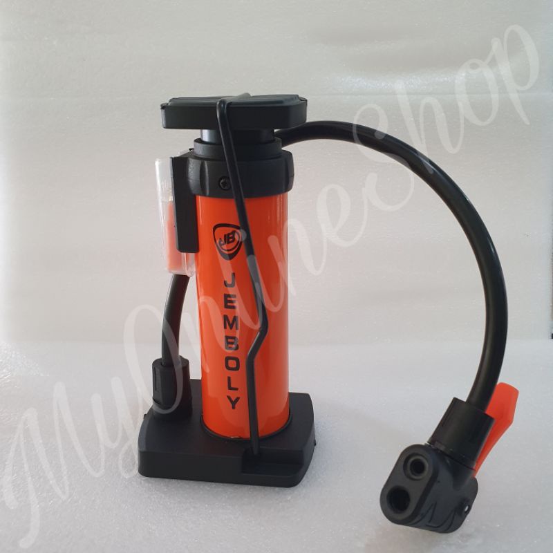 Pompa Injak Ban Sepeda Ban Motor Pelampung Bola JEMBOLY Alloy Pompa Mini Pompa Portable