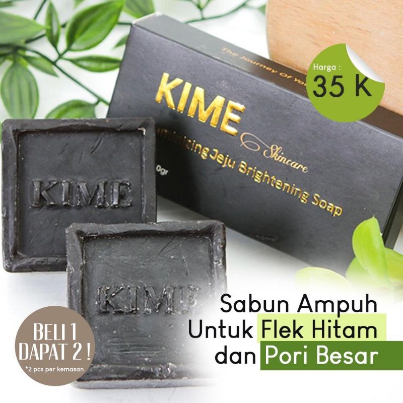 SABUN KIME SKINCARE LUMINIZING JEJU KOREA ORIGINAL