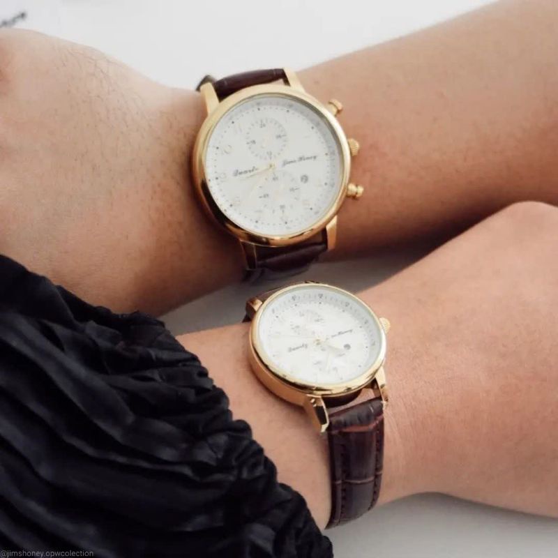 COUPLE WATCH JIMS HONEY JHW 05 JAM TANGAN PRIA WANITA CEWEK COWOK MEWAH EXCLUSIVE BRANDED STRAP CROCO MURAH DISKON PROMO KADO ULTAH VALENTINE WEDDING ANNIVERSARY WISUDA CEWEK COWOK PRIA WANITA PEREMPUAN LAKI LAKI UNIK MURAH CANTIK MASKULIN FEMININ