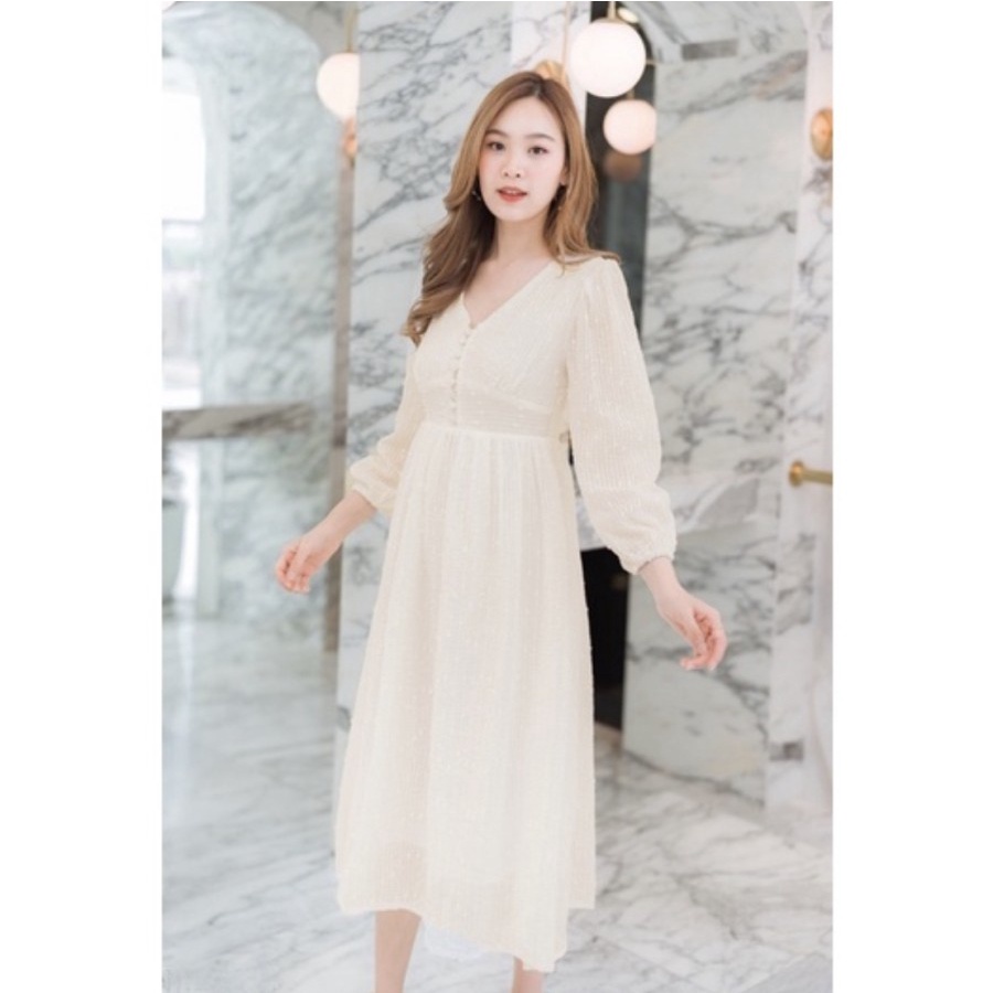 GAMIS MUSLIMAH SYARIH FASHION TERBARU KOREA STYLE ALL SIZE OFFICE MIDI