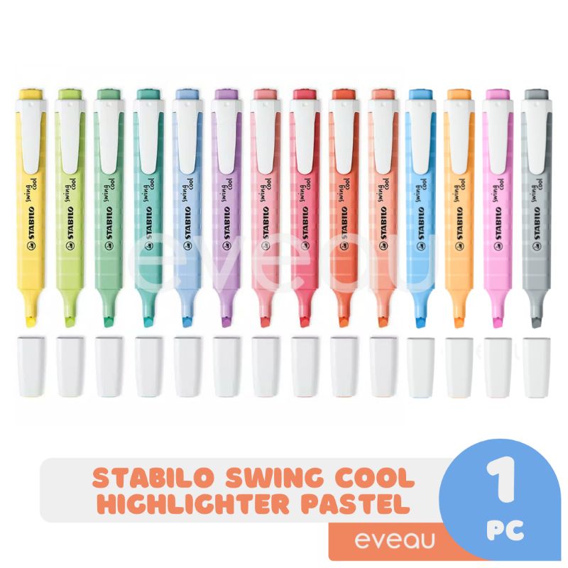 

Stabilo Highlighter Swing Cool Pastel Satuan New Color