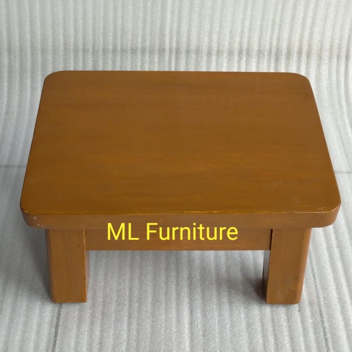 Kursi Kayu - Bangku Jongkok / Dingklik Kayu Solid T15