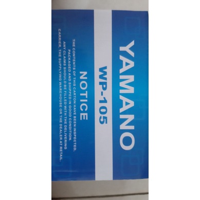 PROMO MURAH YAMANO WP105 POMPA KOLAM POMPA AIR MANCUR POMPA HIDROPONIK POMPA CELUP FILTER KOLAM