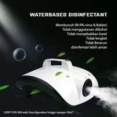 Jual MESIN ALAT FOGGING DISINFEKTAN MOBIL RUANGAN RUMAH STERIL 900 WATT Limited