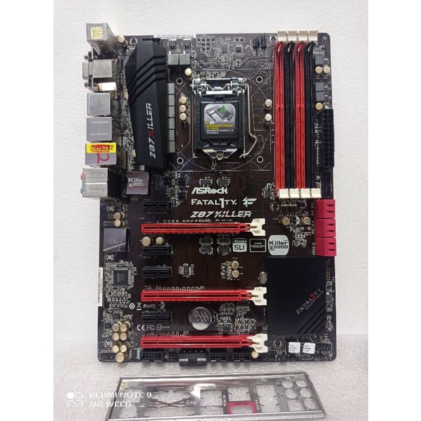 MOBO ASROCK FATAL1TY Z87 KILLER SOCKET LGA 1150 ONBOARD VGA DDR3