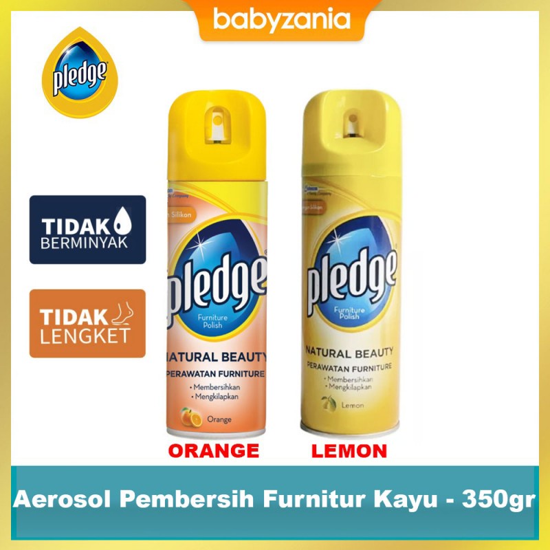 Pledge Aerosol Pembersih Perawat Furniture Pengkilap - 350 gr