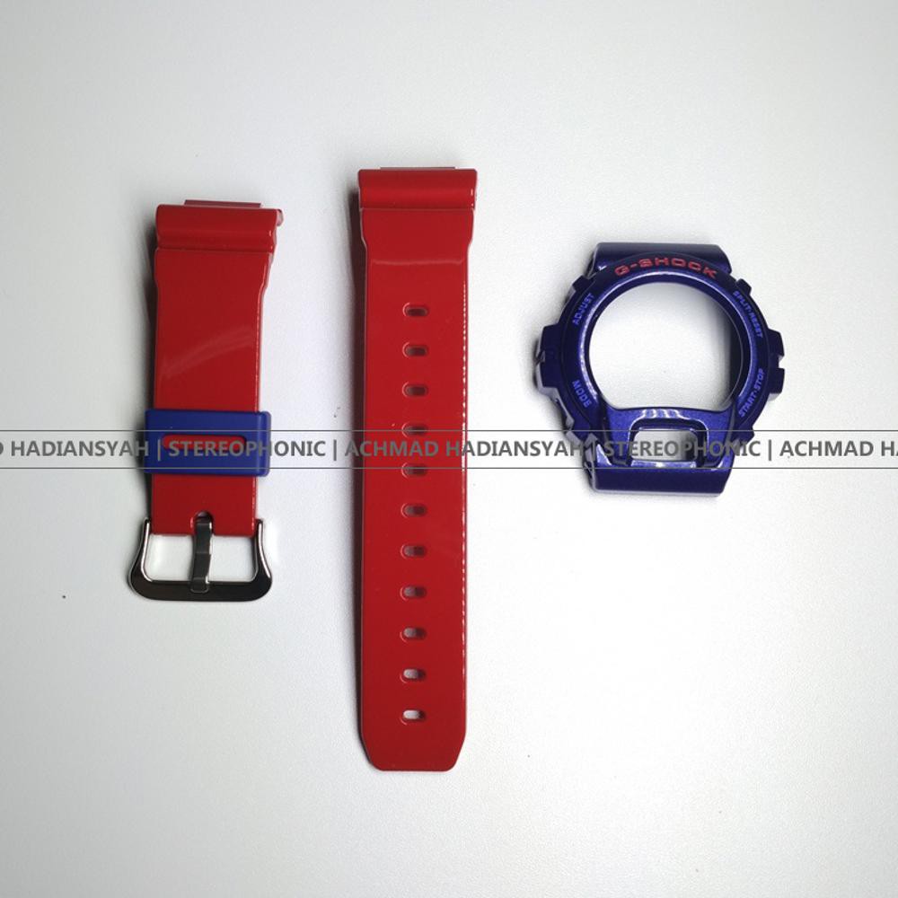 NEW ORIGINAL CASIO.. Glossy BnB DW6600AC BnB DW6900-AC BnB DW6900 - Bezel Dan Strap DW6900 Band