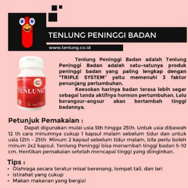 TENLUNG PENINGGI BADAN