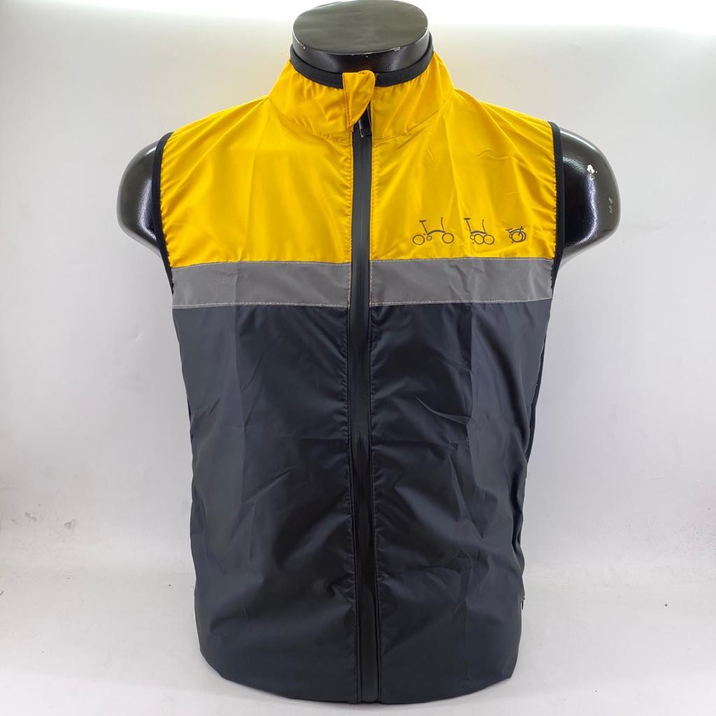 Rompi Gowes Bersepeda Pria Wanita Vest Windbreaker Olahraga Unisex