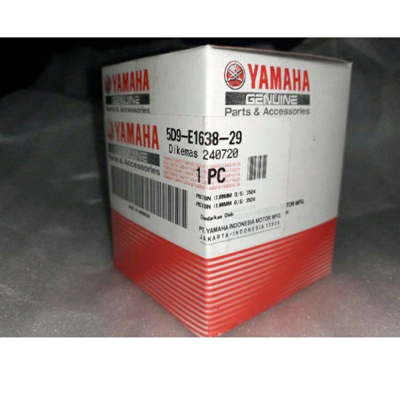 Piston & Ring Vega ZR All Oversize ORI YGP