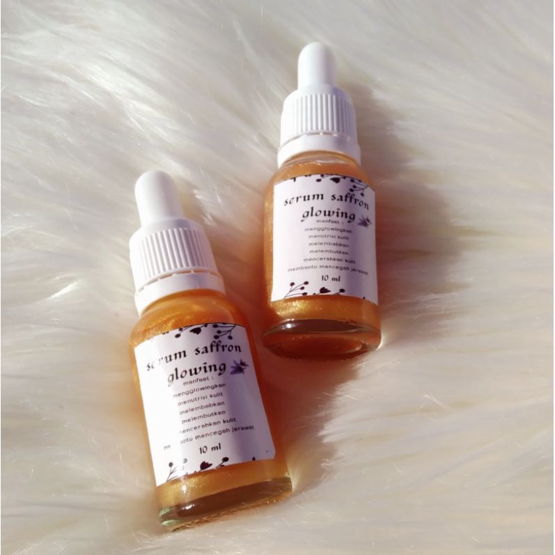 SERUM SAFFRON GLOWING 10ML (READY STOK)//Serum mengglowingkan // serum glowing saffron