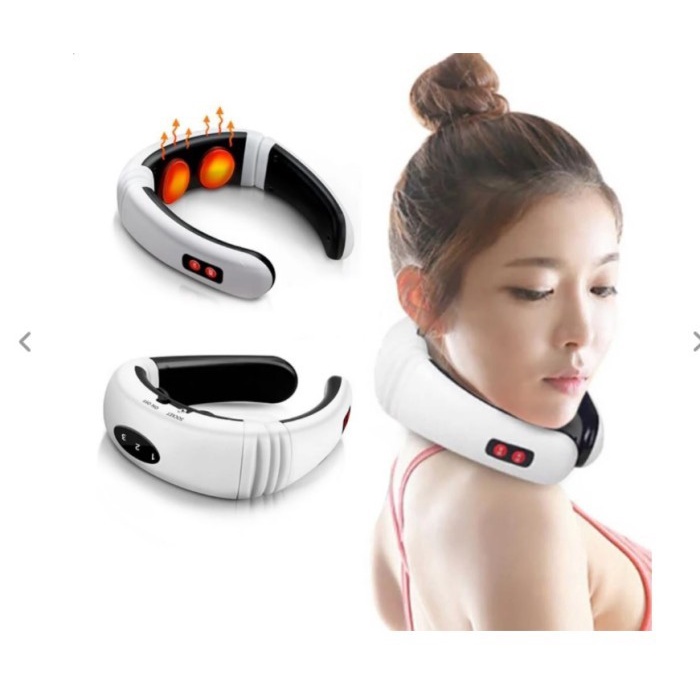 ALAT PIJAT TERAPI KESEHATAN LEHER PORTABLE INFRAMERAH FISIOTERAPI NECK MASSAGER  VA323