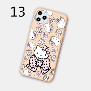 Casing Bahan Silikon Tpu Matte Motif Kartun Warna Permen