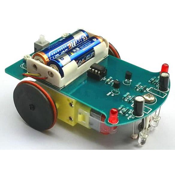 Diy Rakit Car Tracking Tracing Line / Robot Mobil Line Follower Analog Efgad774 Diminati Banget