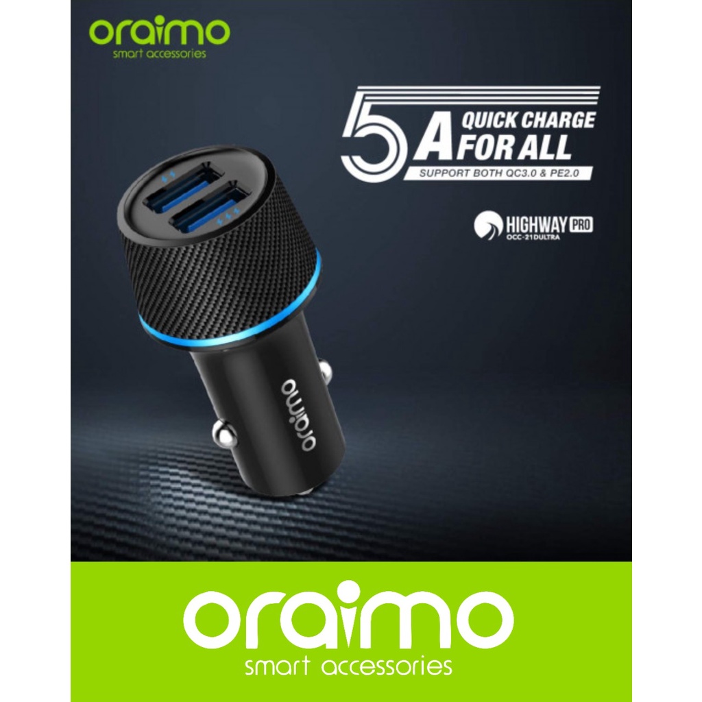 KEPALA SAVER ORAIMO OCC-21D ULTRA 2 USB QUALCOMM 3.0