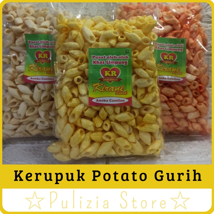 

Kerupuk Kentang Potato Renyah Gurih Enak - Balado