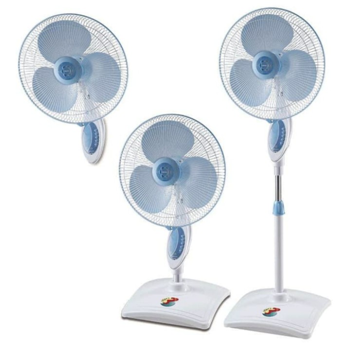 Miyako TJR101 Stand Fan 16 inch 3in1 Remote Kipas Angin Multi Fungsi TJR-101