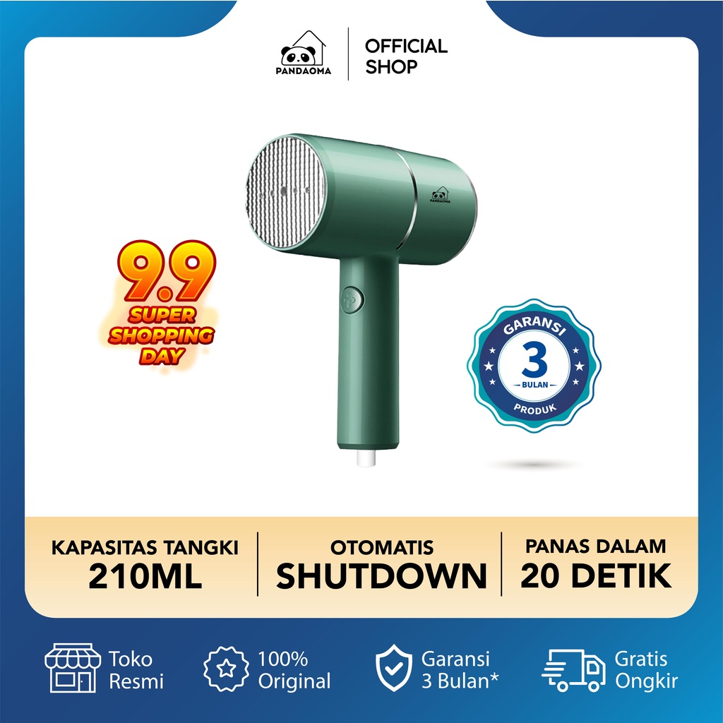 pandaoma setrika uap portable electric cepat panas