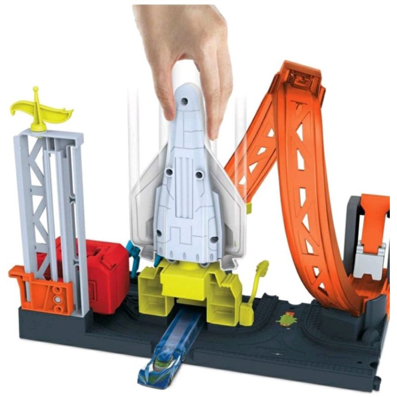 Track Hotwheels Super Rocket Blast-Off Play Set Hotwheels Ori Mattel