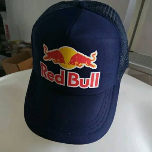 TOPI TRUCKER REDBULL
