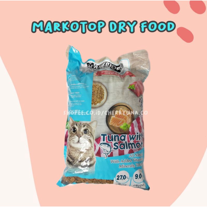 Markotops Tuna With Salmon 1Kg Repack For Kitten/Adults