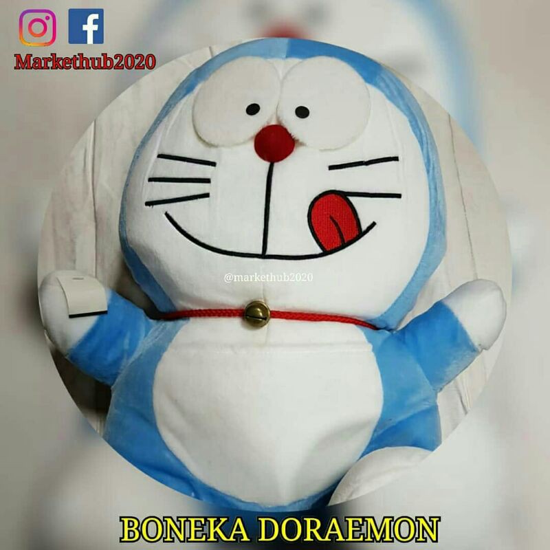 Boneka Doraemon Jumbo|Doraemon Besar|boneka murah bahan halus lembut|boneka karakter|boneka binatang
