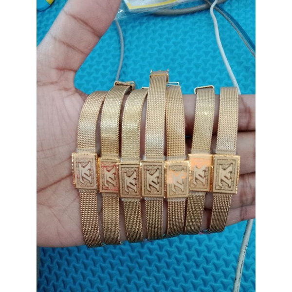 Gelang Pandora LV Tali Jam