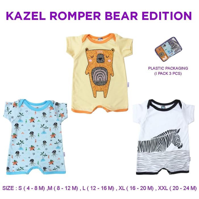 Kazel - Romper BEAR Edition