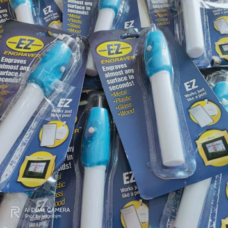 engrave pena ukir piring / sendok