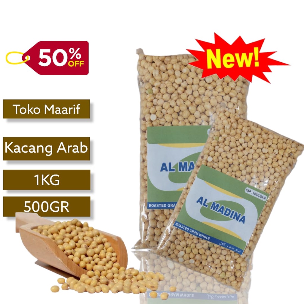 

KACANG ARAB INDIA/KACANG ARAB TURKI 500GR