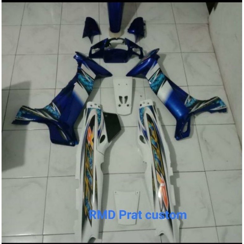 paket hemat cover body Fis R 1 set body fis r fulset+stiker Ter"laris