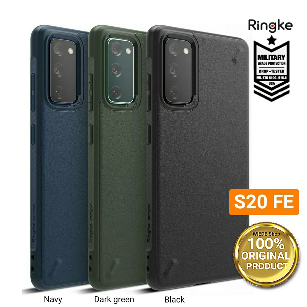 Case Samsung Galaxy S20 FE 2020 RINGKE Onyx Softcase Casing ORIGINAL