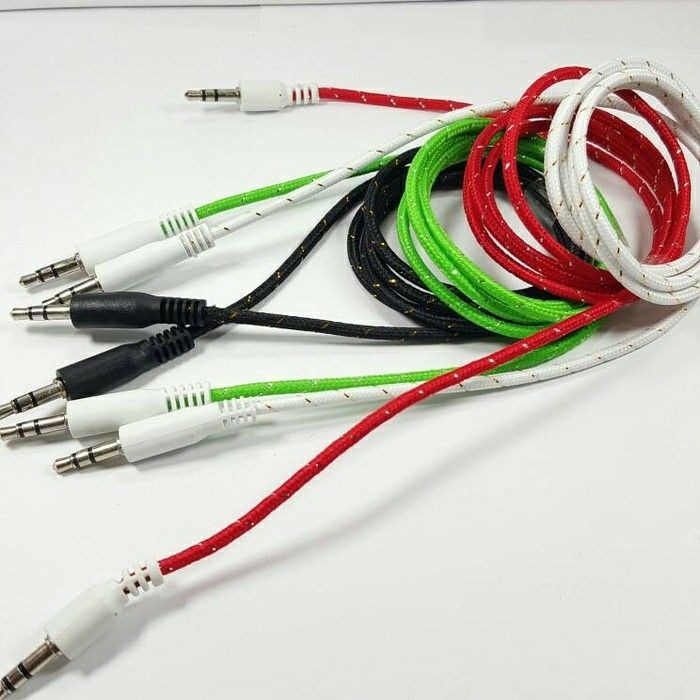 Kabel aux / kabel audio handphone ke speaker