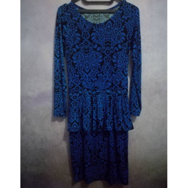 Preloved Peplum dress