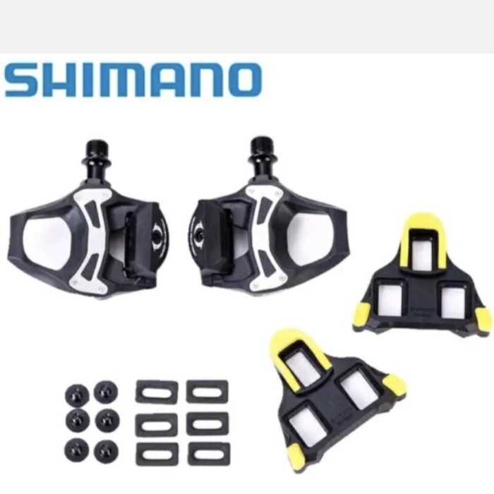 Pedal Cleat Shimano CARBON 105 seri 5800 komplit cleat set dan baut