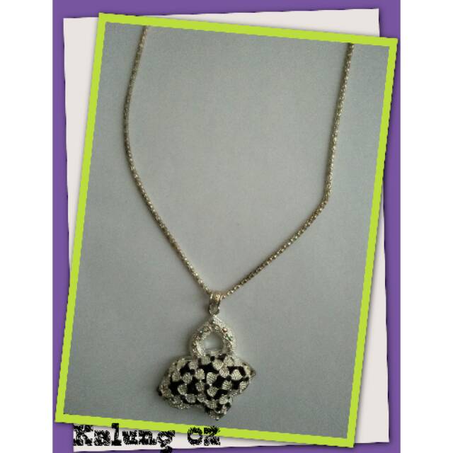 Aksesoris Kalung. Kalung Liontin Tas