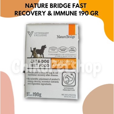 Nature Bridge Fast RECOVERY &amp; Immune 190 gram NB | NATURE BRIDGE RECOVERY 190gr