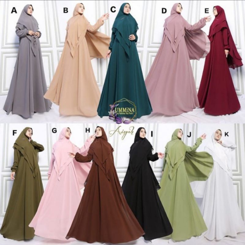 AISYAH SYARI BY UMMINA (PO 15 NOVEMBER)
