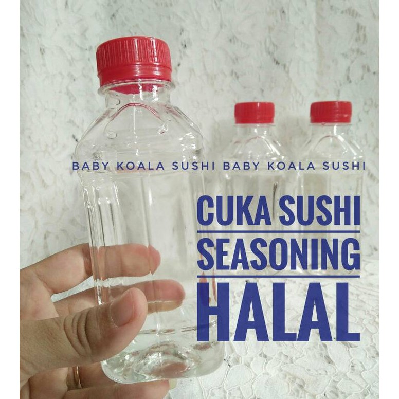 

Promo Spesial CUKA SUSHI HALAL | Rice Vinegar | Seasoning Nasi Sushi Pengganti Mirin Terlaris