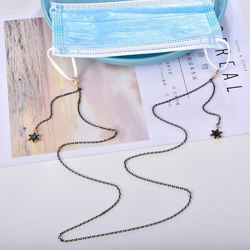 Rantai Masker Lanyards Pearl Chains Anti-Lost Face Mask Kalung Kacamata Rantai - olo