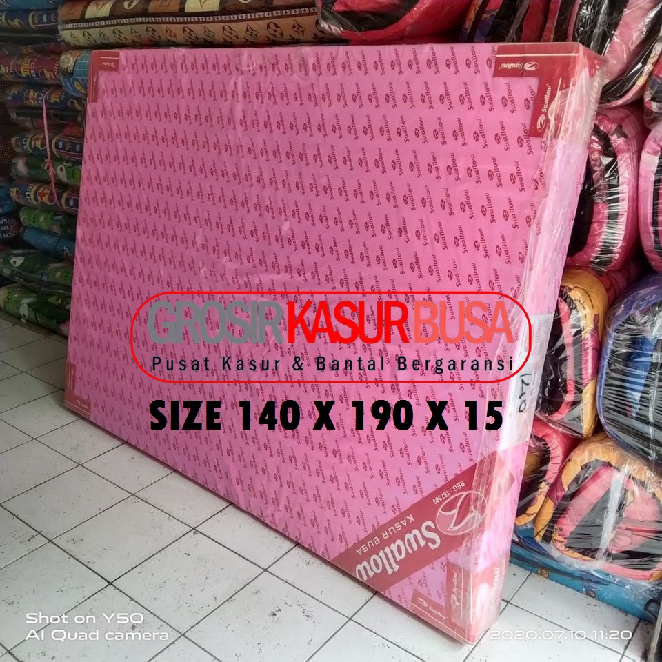 Kasur Busa Swallow / Busa Swallow Ukuran 140x190x15 Original Bergaransi