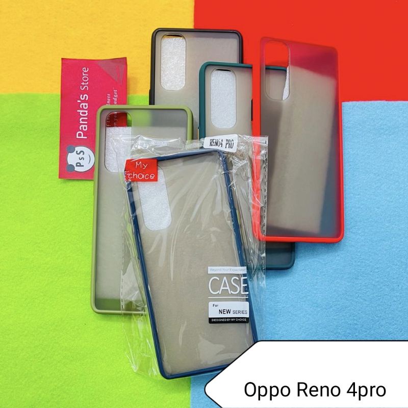 Case Oppo Reno 4pro My choice softcase Original Dove Oil [Premium]