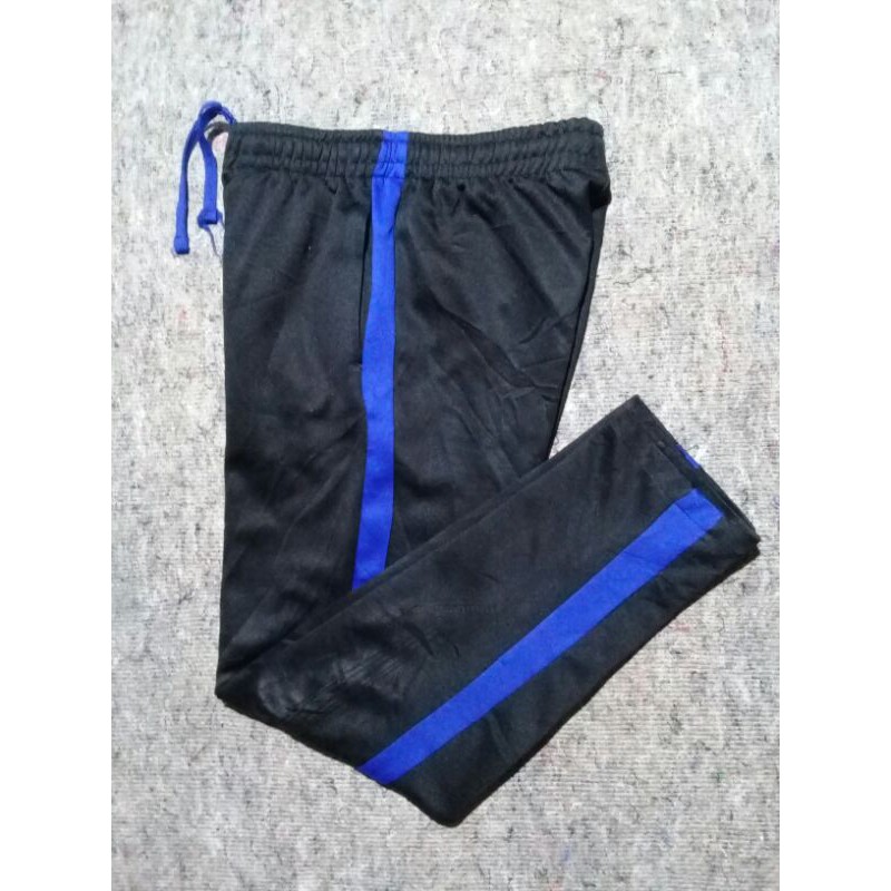 preloved celana training trackpants pria wanita celana pinggang karet thrift second original